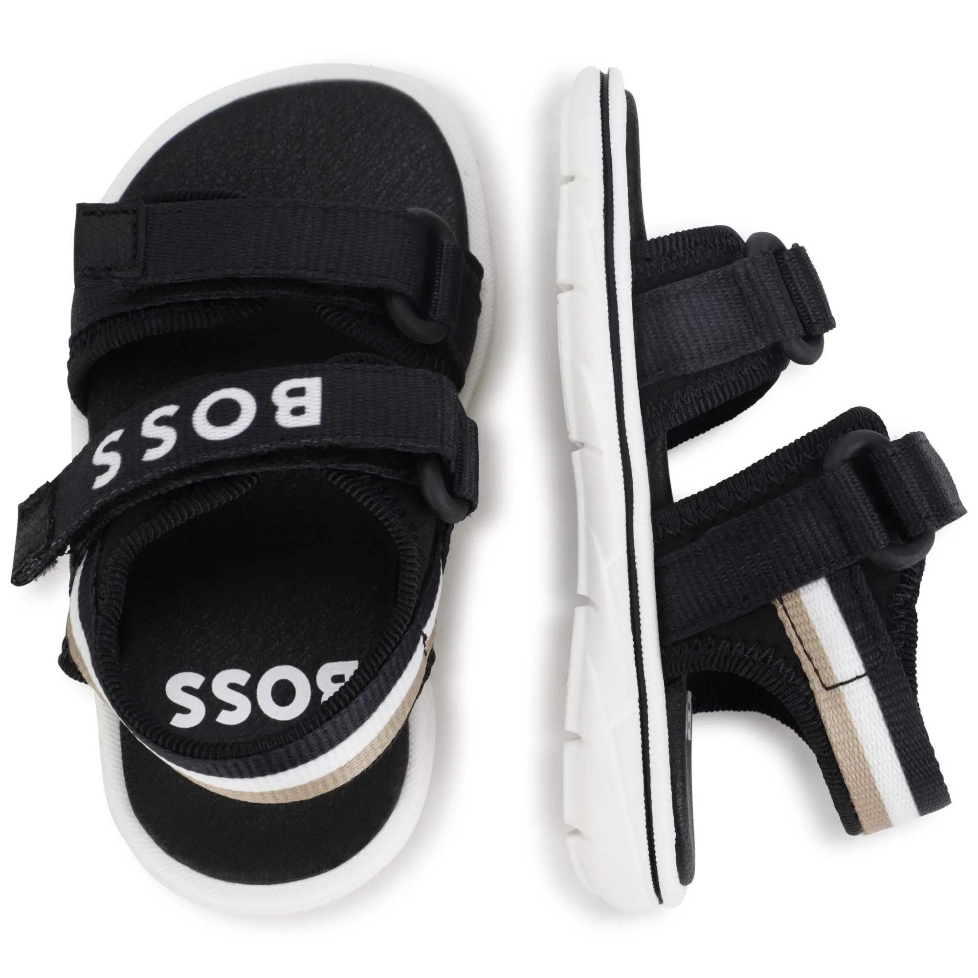 BOSS Sandalias con velcro