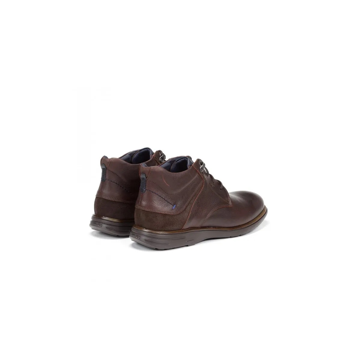 Bota Fluchos ligera hombre marrón cordones F0336