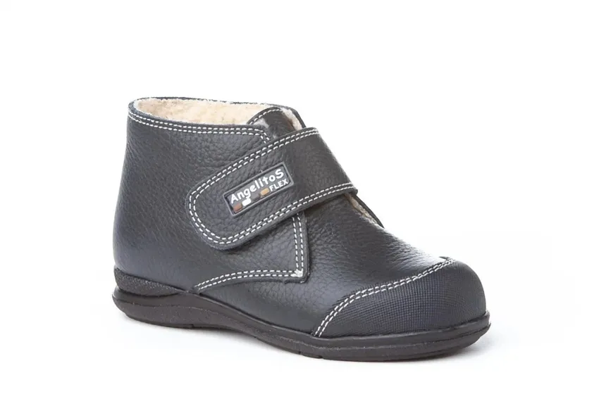 BOTA VELCRO ANGELITOS 410 MARINO