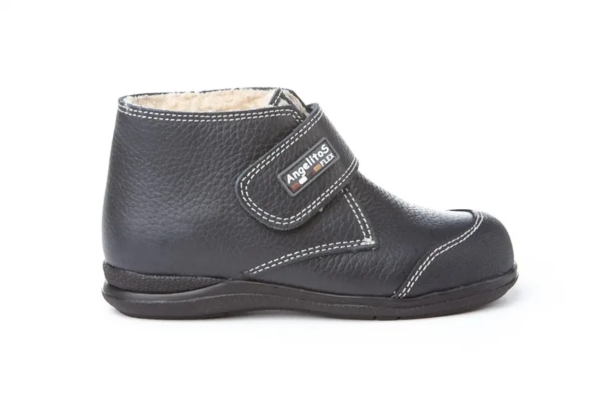 BOTA VELCRO ANGELITOS 410 MARINO