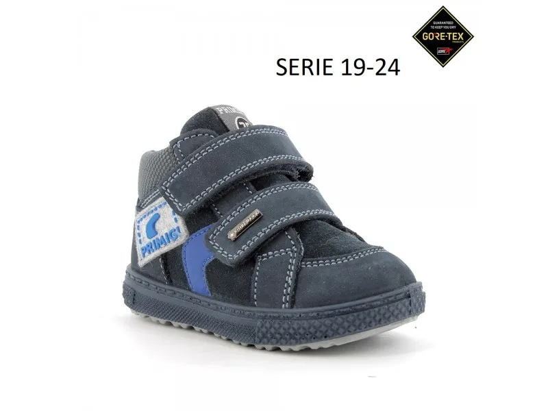 BOTA VELCRO GORETEX 4365911 PRIMIGI EN COLOR AZUL