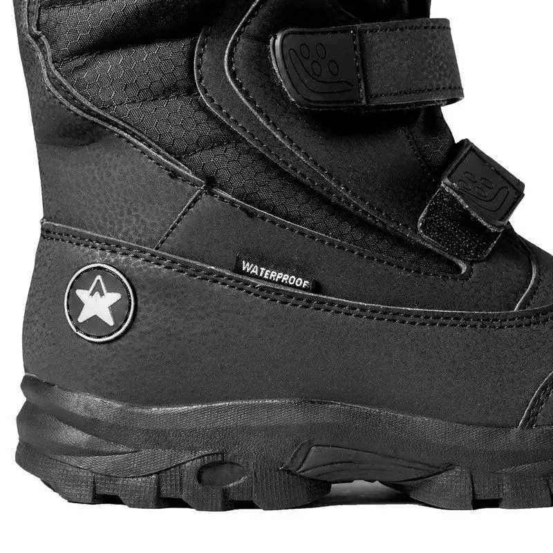 Botas Alaska Icebreaker Apreski Snow Niño Negro Negro