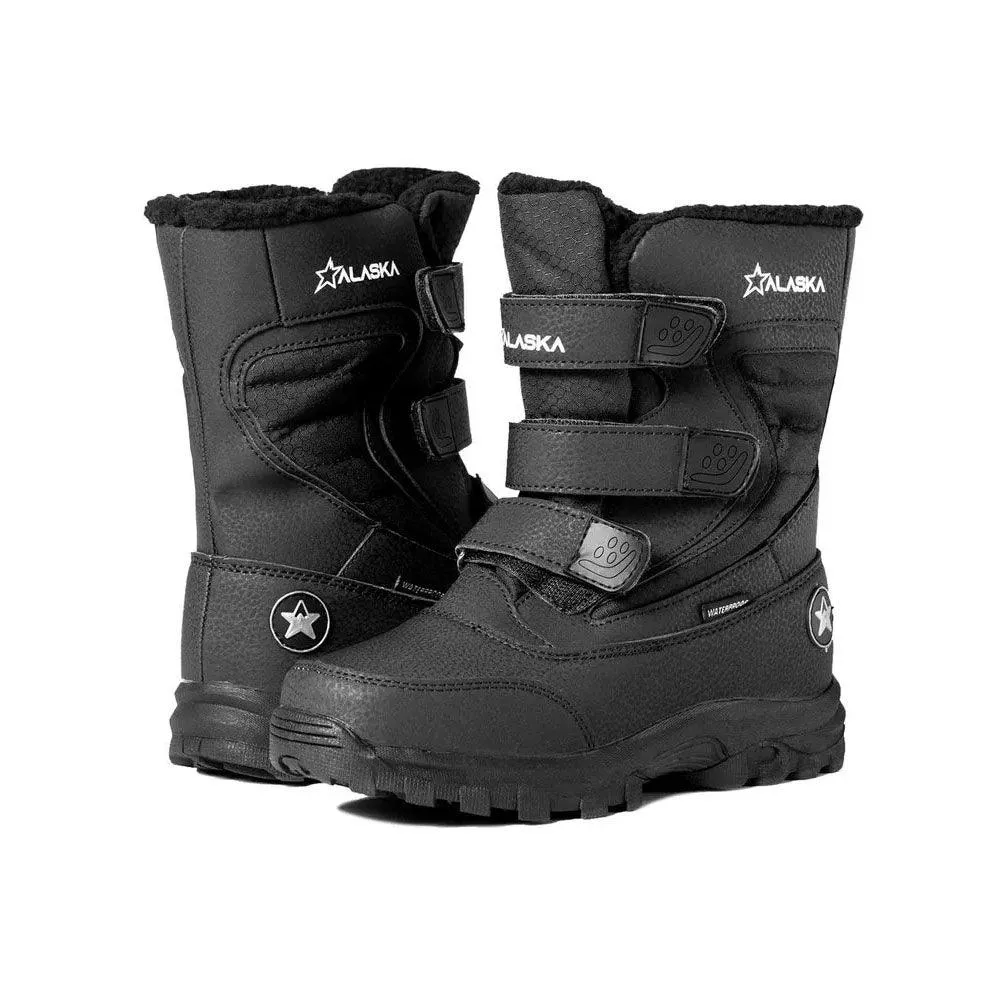 Botas Alaska Icebreaker Apreski Snow Niño Negro Negro