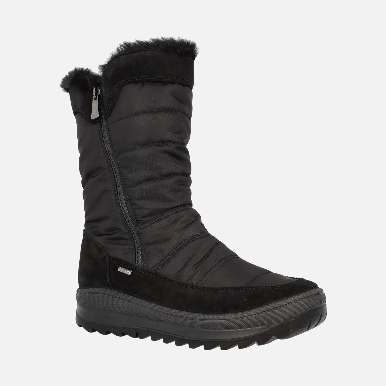 BOTAS BAJAS DE GORETEX EN TEJIDO NYLON Y PIEL SERRAJE