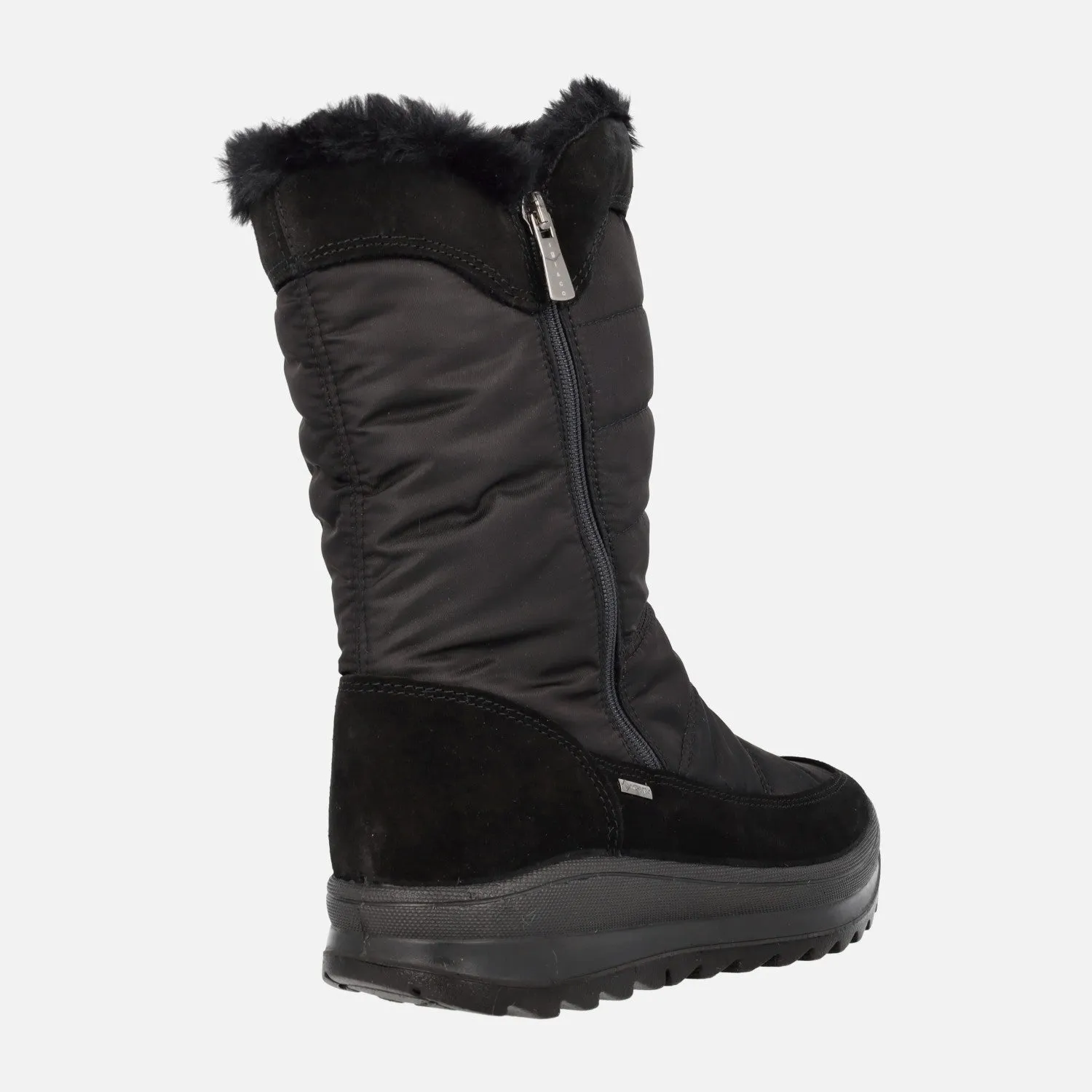 BOTAS BAJAS DE GORETEX EN TEJIDO NYLON Y PIEL SERRAJE