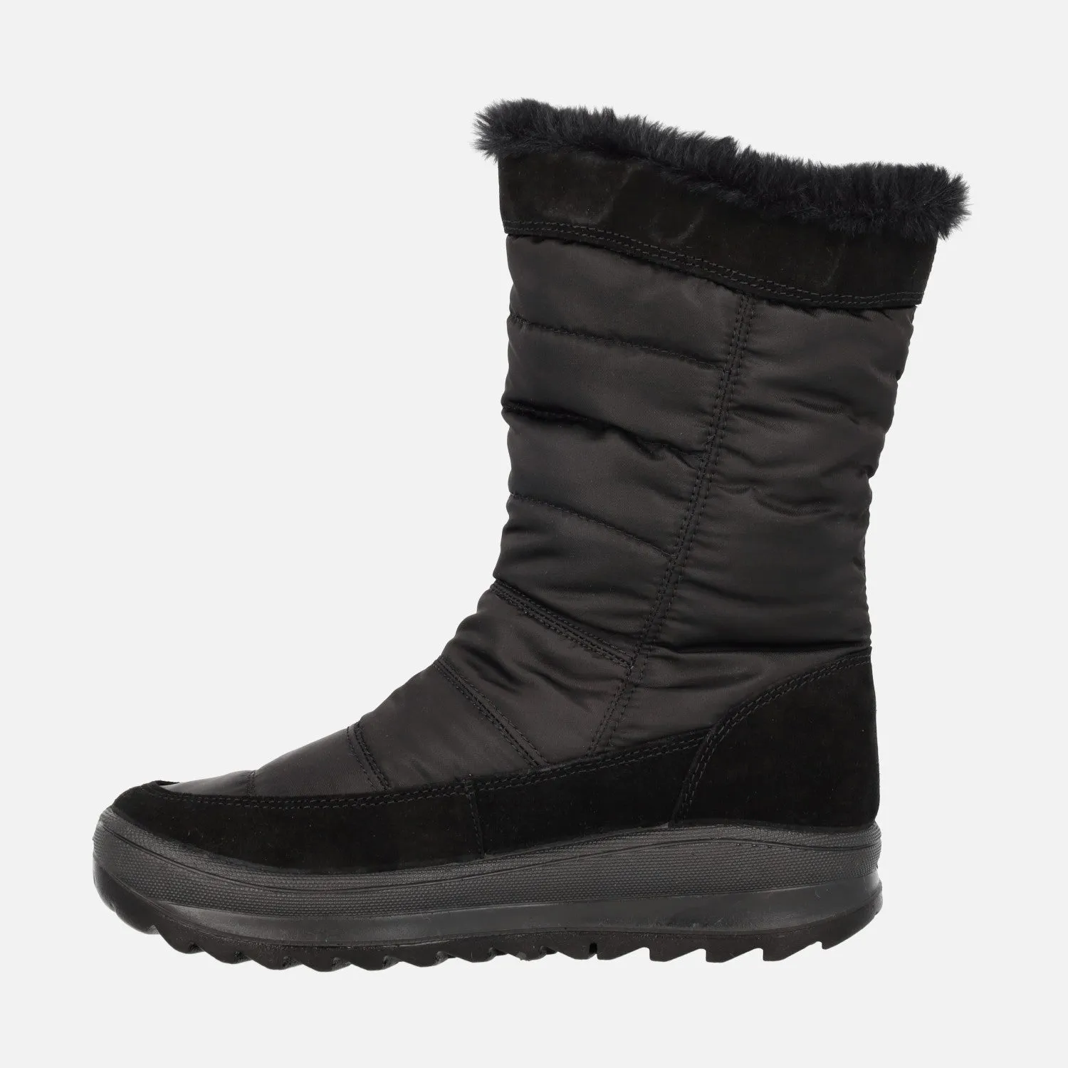 BOTAS BAJAS DE GORETEX EN TEJIDO NYLON Y PIEL SERRAJE