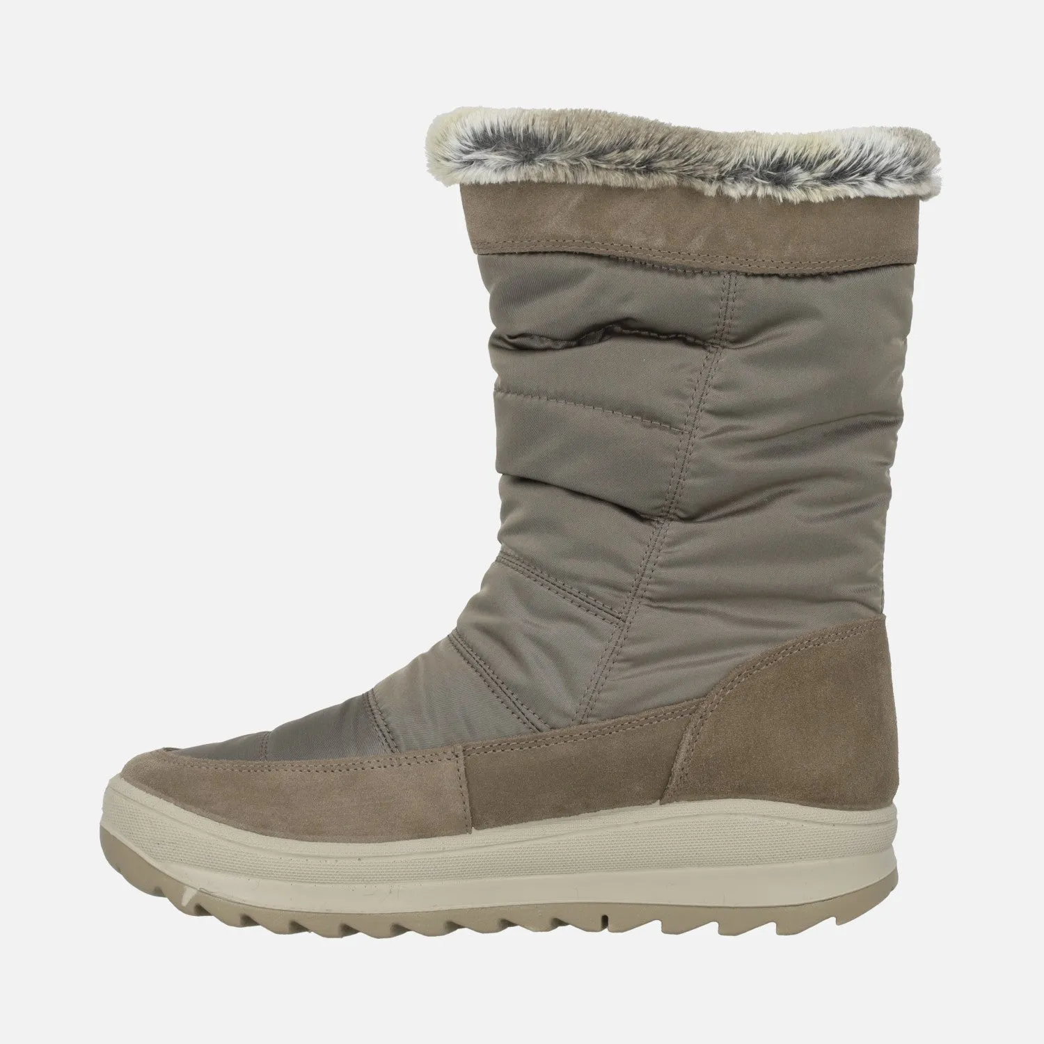 BOTAS BAJAS DE GORETEX EN TEJIDO NYLON Y PIEL SERRAJE
