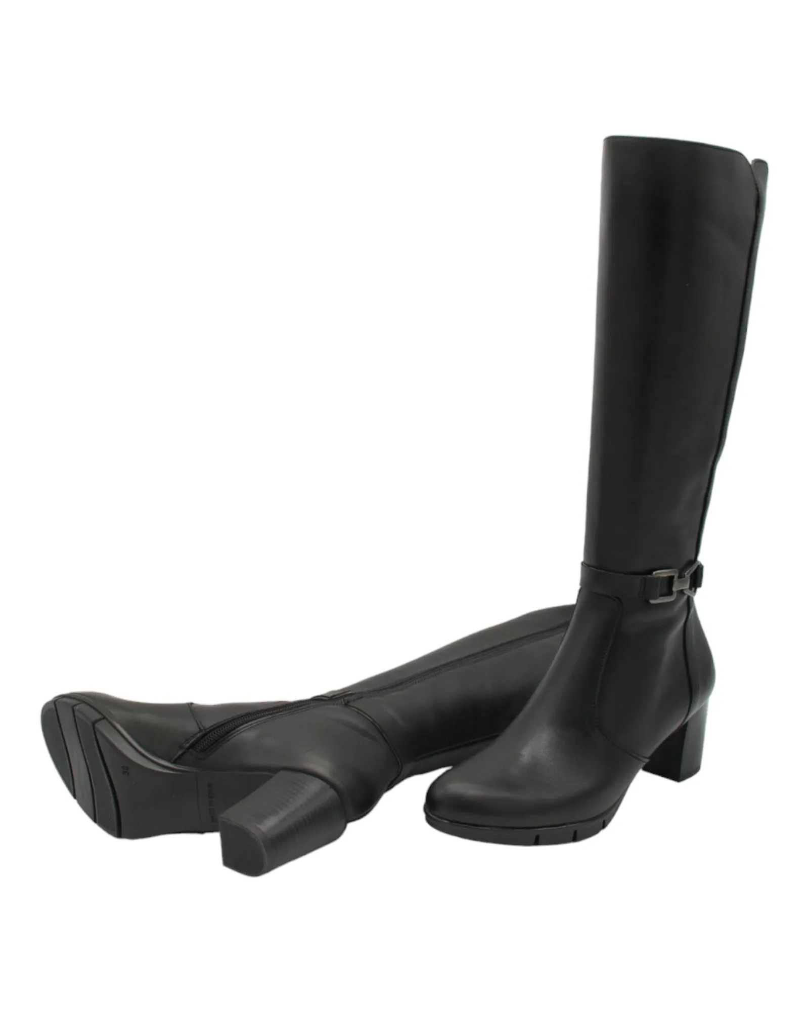BOTAS DE MUJER PATRICIA MILLER 6166 EN NEGRO