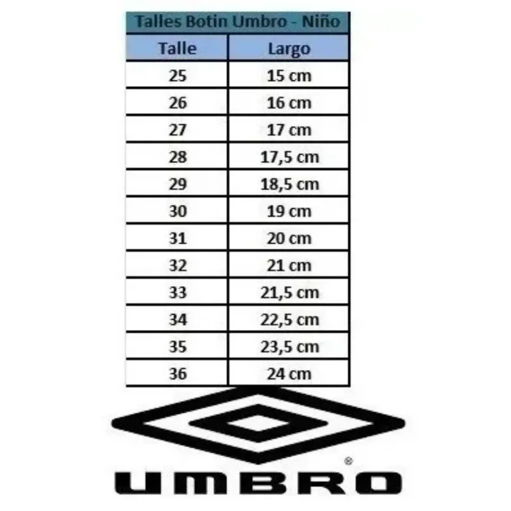 BOTIN UMBRO NIÑO FUTSAL INSIGHT  937281