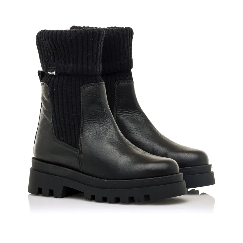 Botines Casual de Mujer MTNG KELLY Negro 53295