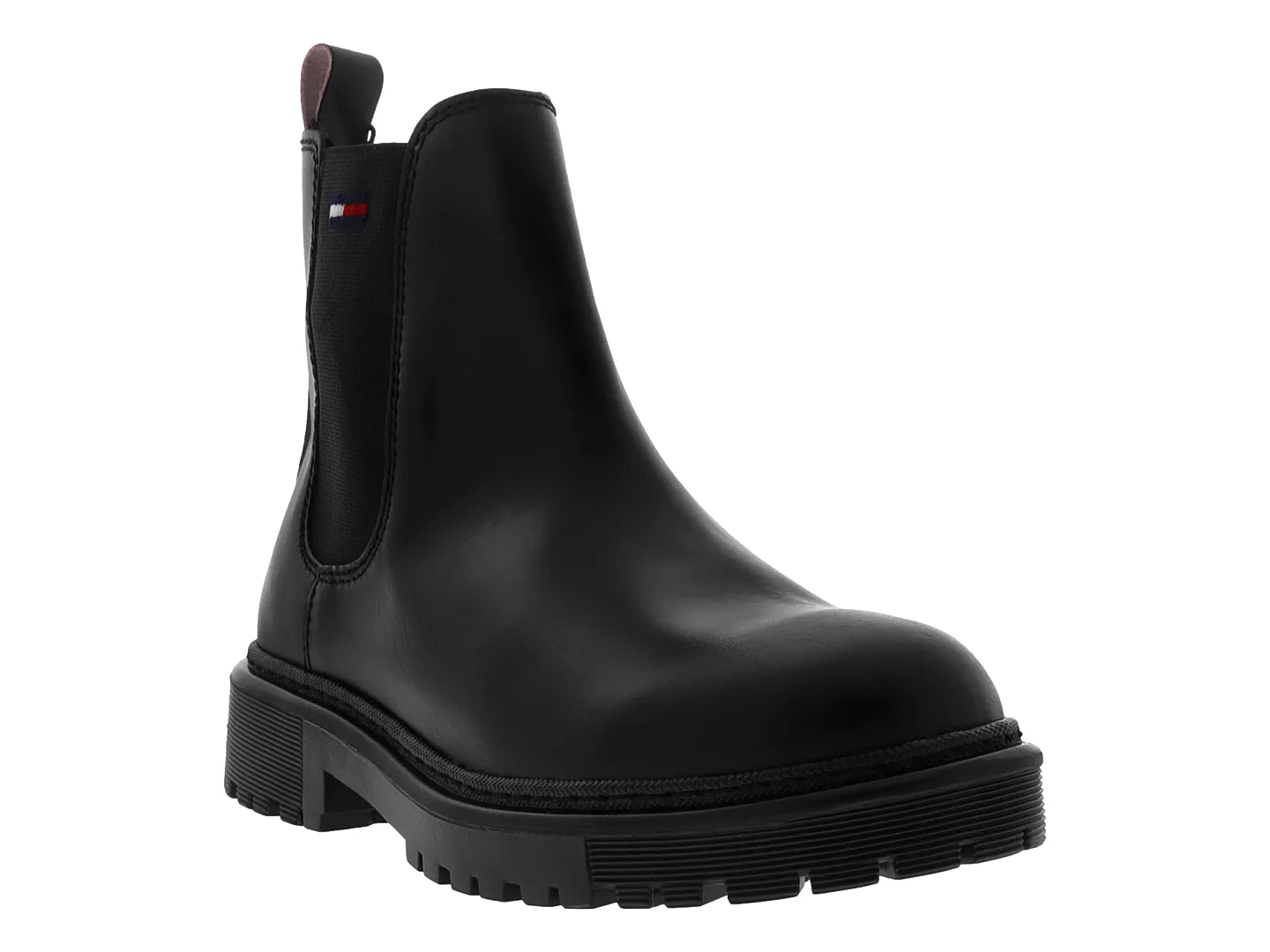 Botines Tommy Hilfiger 01986bds Negro Para Mujer