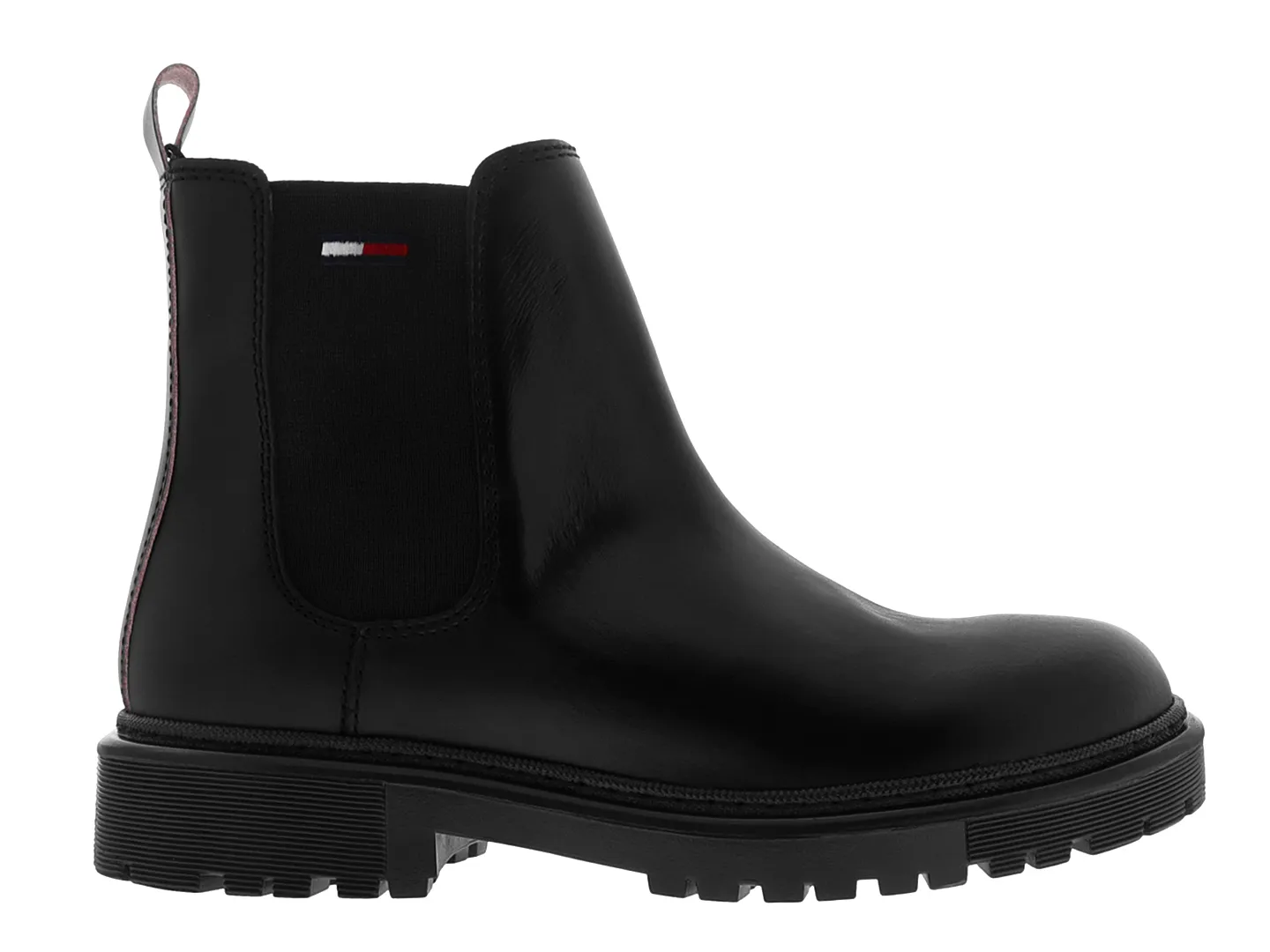 Botines Tommy Hilfiger 01986bds Negro Para Mujer