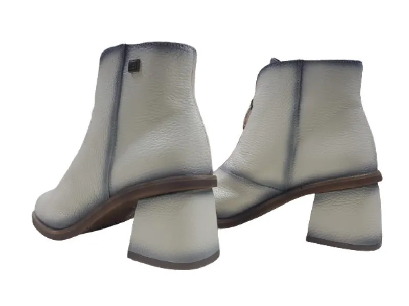 BOTÍN DE PIEL OLGA JOSÉ SAENZ EN COLOR BEIGE 5461BG