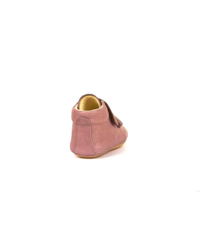 Botín Froddo Prewalkers doble velcro color Nude