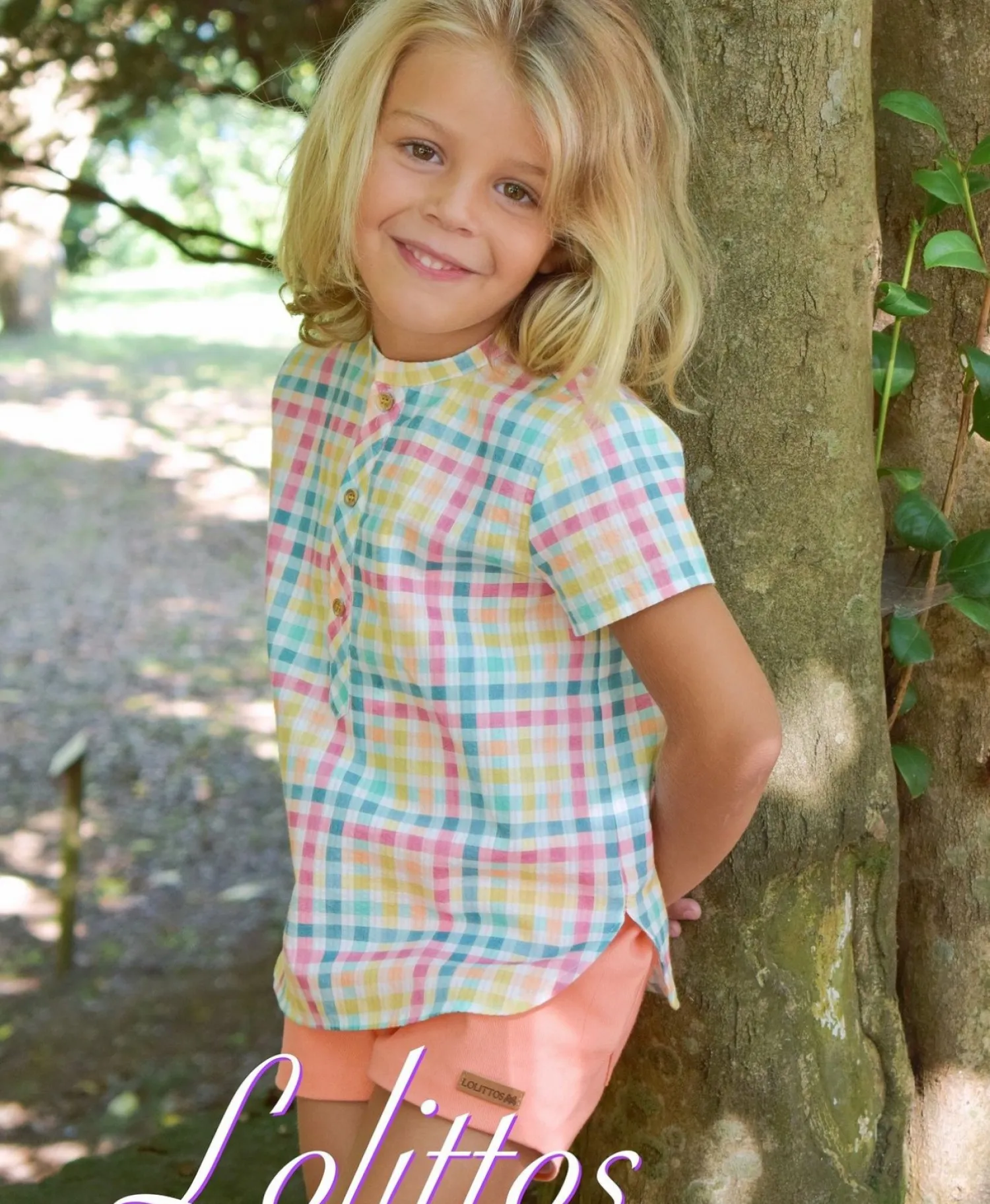 Boy's set of lolittos shirt and pants Picnic collection