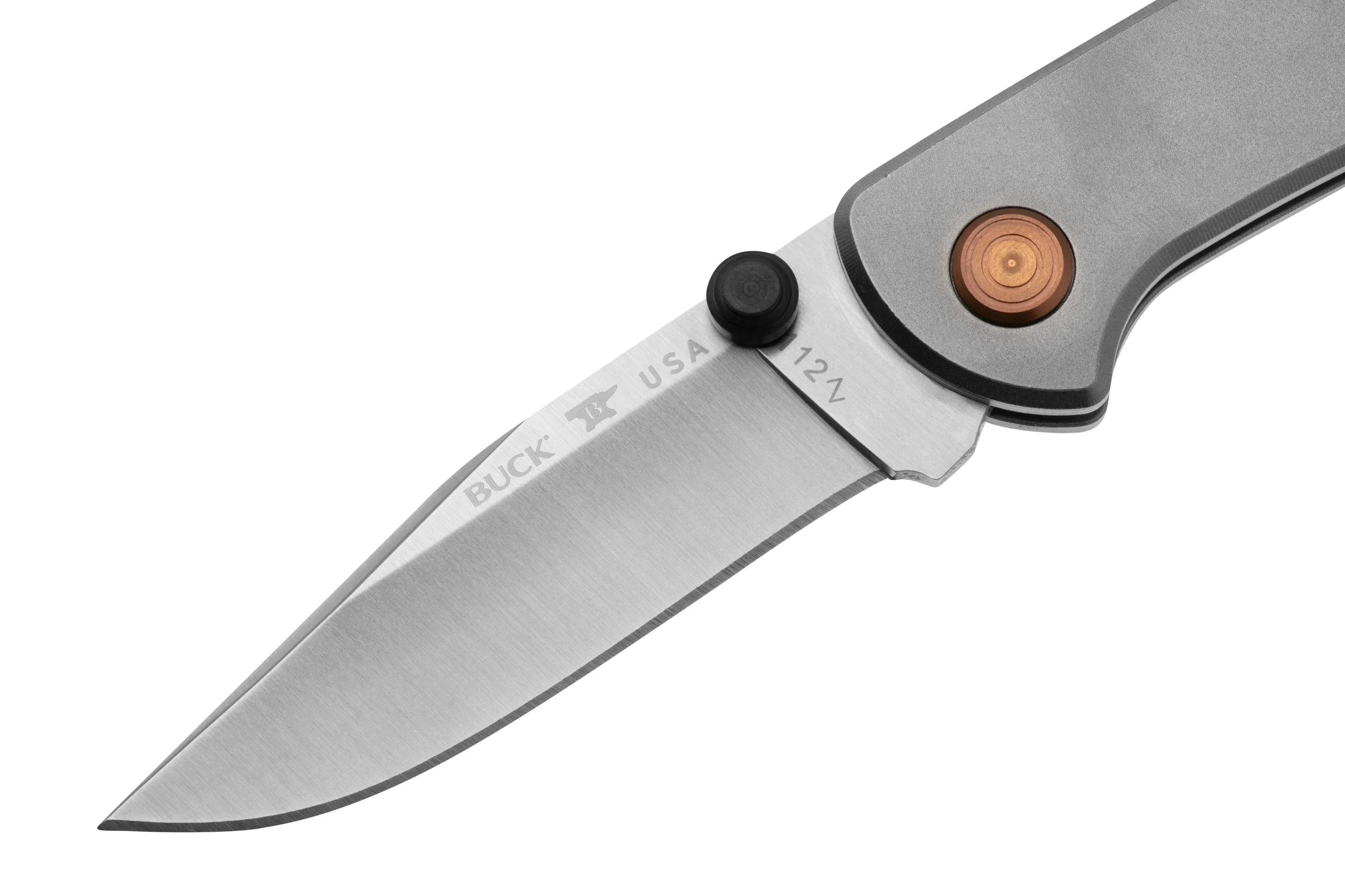 Buck 112 Slim Pro TRX 2024 Legacy Collection 0112GYSLE, CPM S45VN, Titanium, Copper PVD, navaja Limited Edition