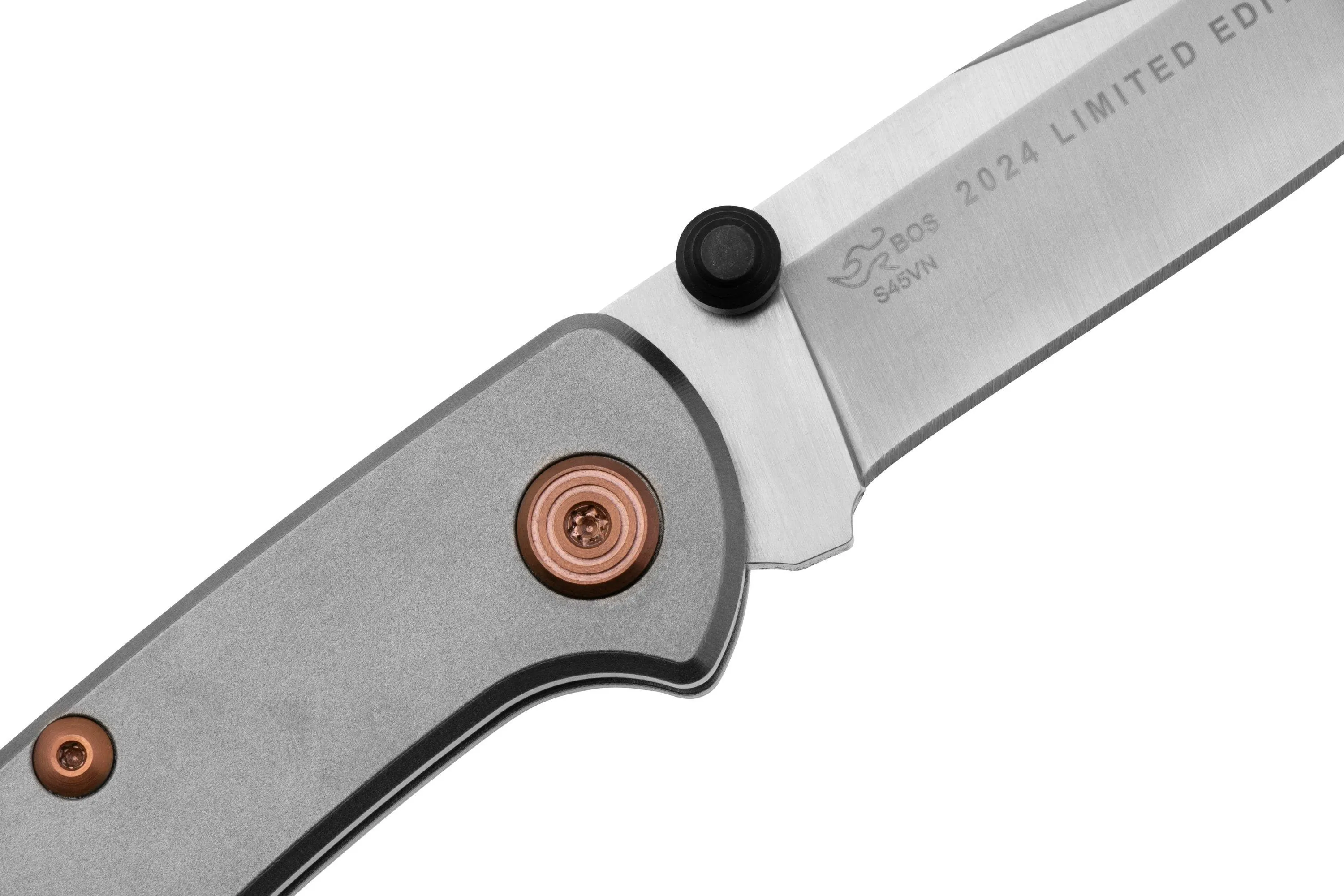 Buck 112 Slim Pro TRX 2024 Legacy Collection 0112GYSLE, CPM S45VN, Titanium, Copper PVD, navaja Limited Edition