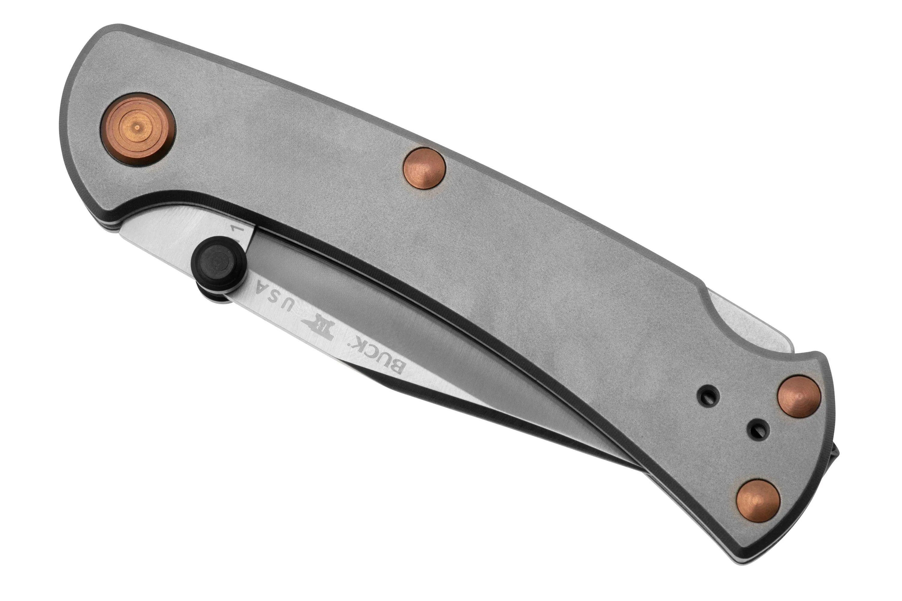 Buck 112 Slim Pro TRX 2024 Legacy Collection 0112GYSLE, CPM S45VN, Titanium, Copper PVD, navaja Limited Edition