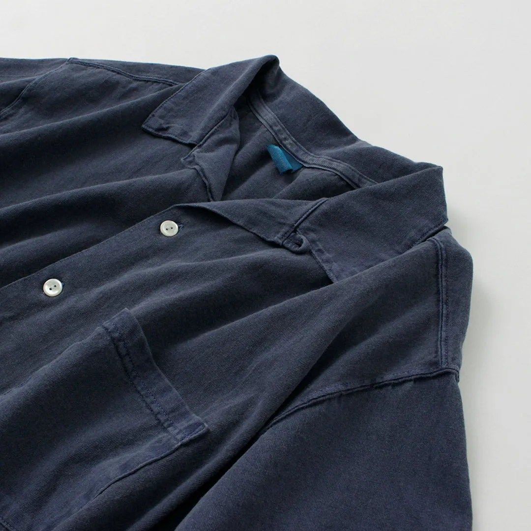 BUENA CAMISA DE CULLAR ABIERTO EN / MANAVA CORTA