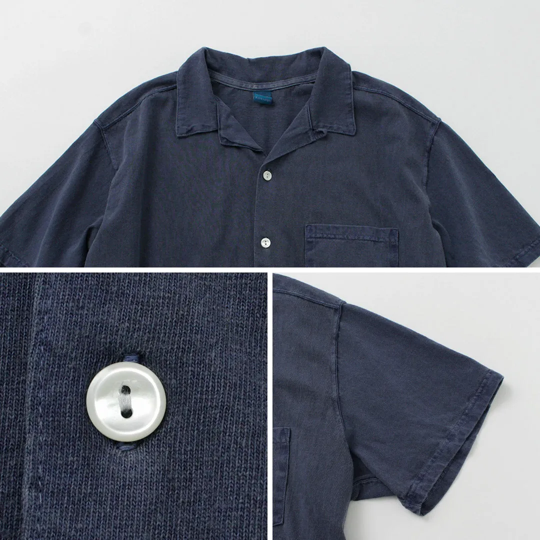 BUENA CAMISA DE CULLAR ABIERTO EN / MANAVA CORTA