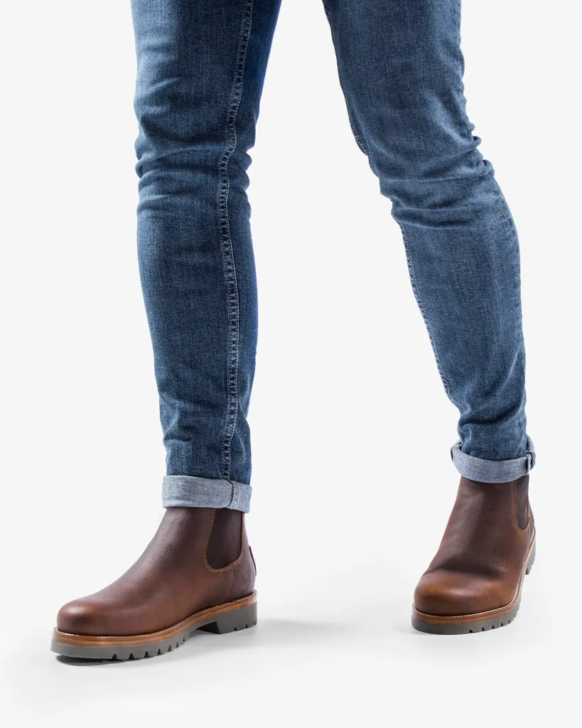 Burton Igloo C5 Botines de piel con forro interior de pelo natural.