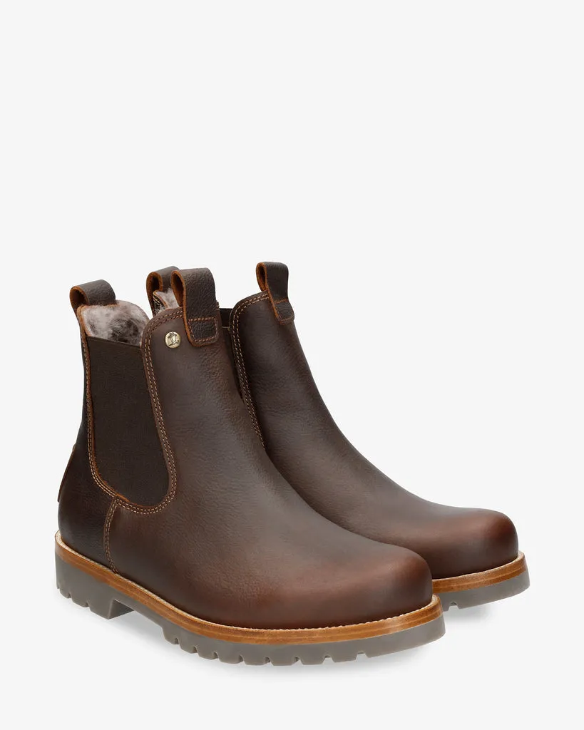 Burton Igloo C5 Botines de piel con forro interior de pelo natural.