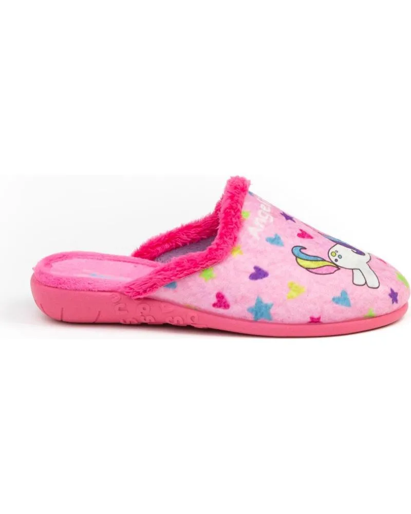 Calzado de casa de Niña ANGELITOS PANTUFLA UNICORNIO 134 ROSA