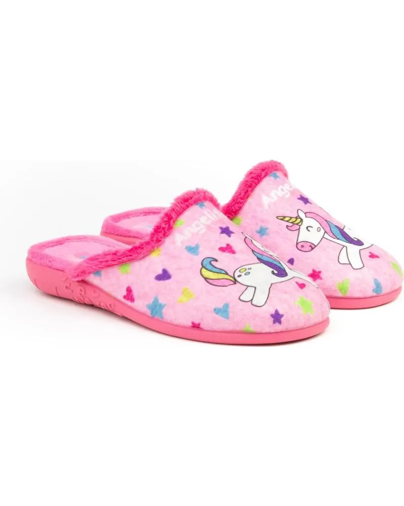 Calzado de casa de Niña ANGELITOS PANTUFLA UNICORNIO 134 ROSA