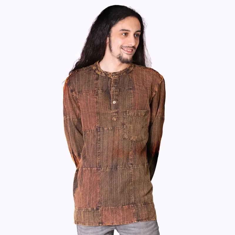 Camisa hippie hombre KTNE1906