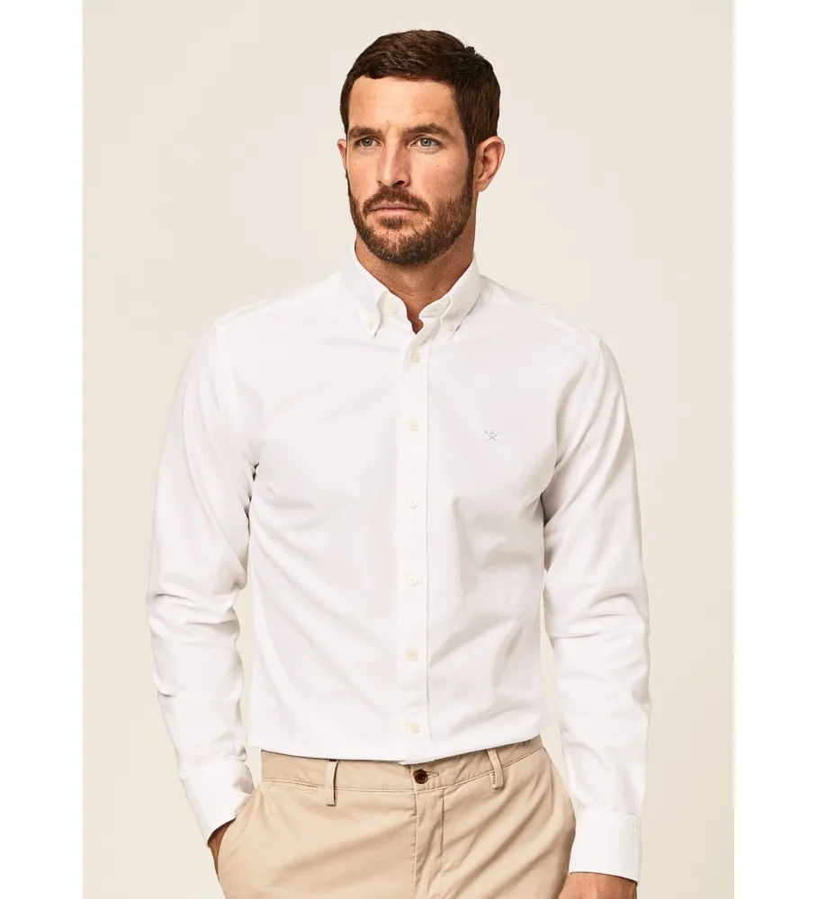 Camisa Oxford Fit Clásico blanco