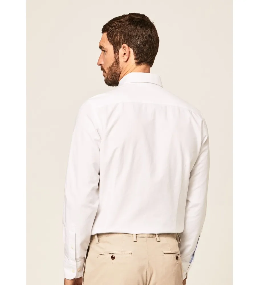 Camisa Oxford Fit Clásico blanco