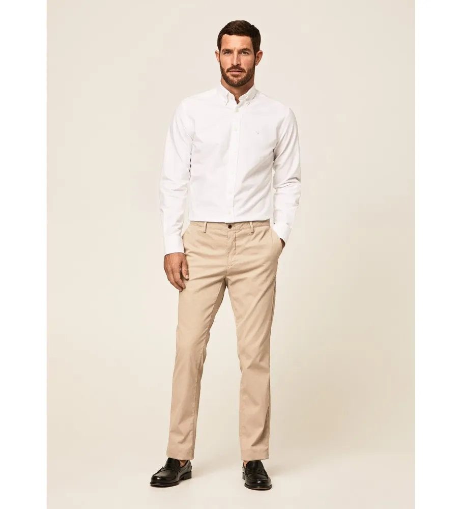 Camisa Oxford Fit Clásico blanco