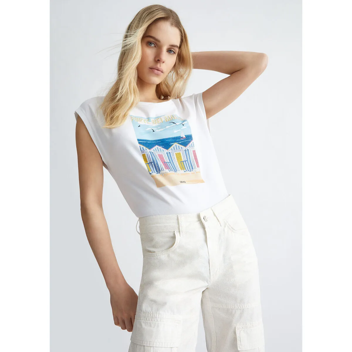 Camiseta con estampado Forte dei Marmi