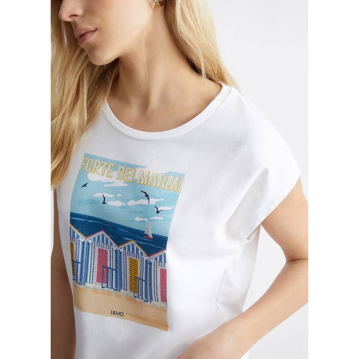 Camiseta con estampado Forte dei Marmi
