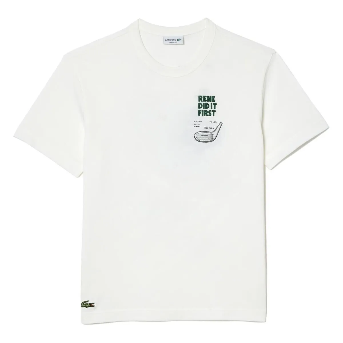  CAMISETA CON ESTAMPADO 'RENE DID IT FIRST'