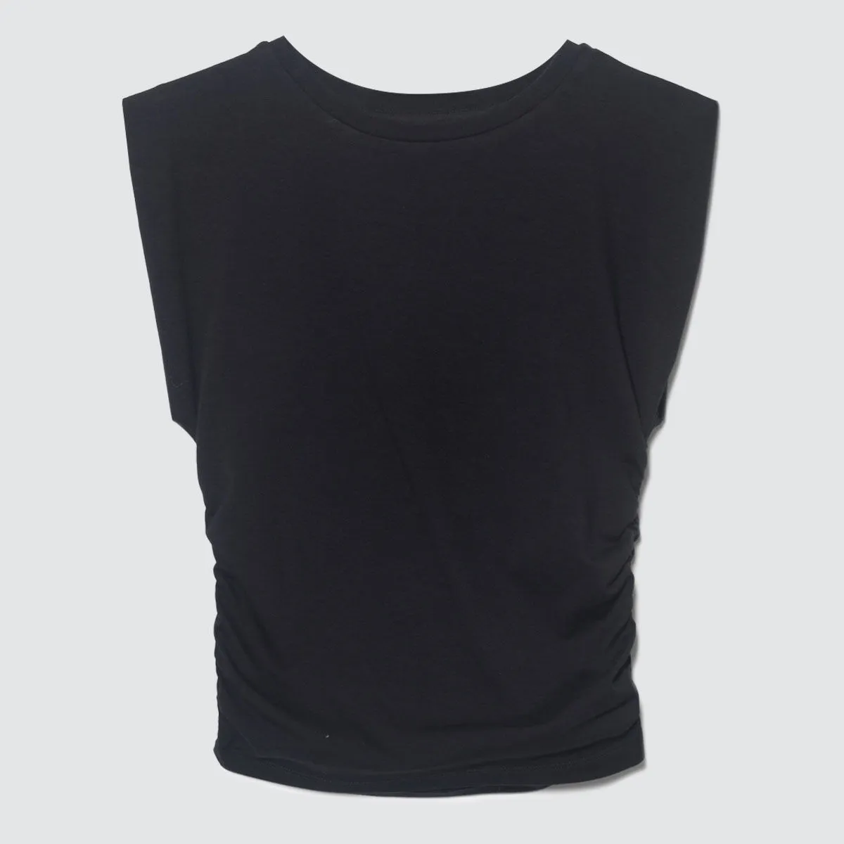 Camiseta con Fruncidos