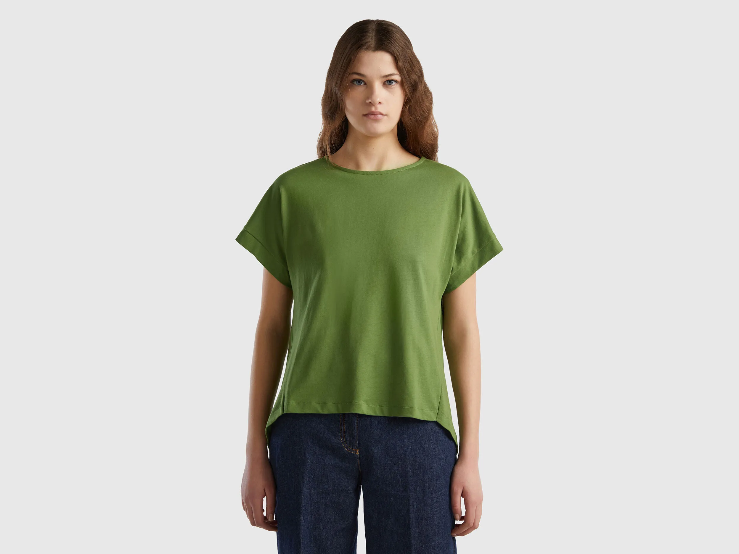 Camiseta con mangas kimono
