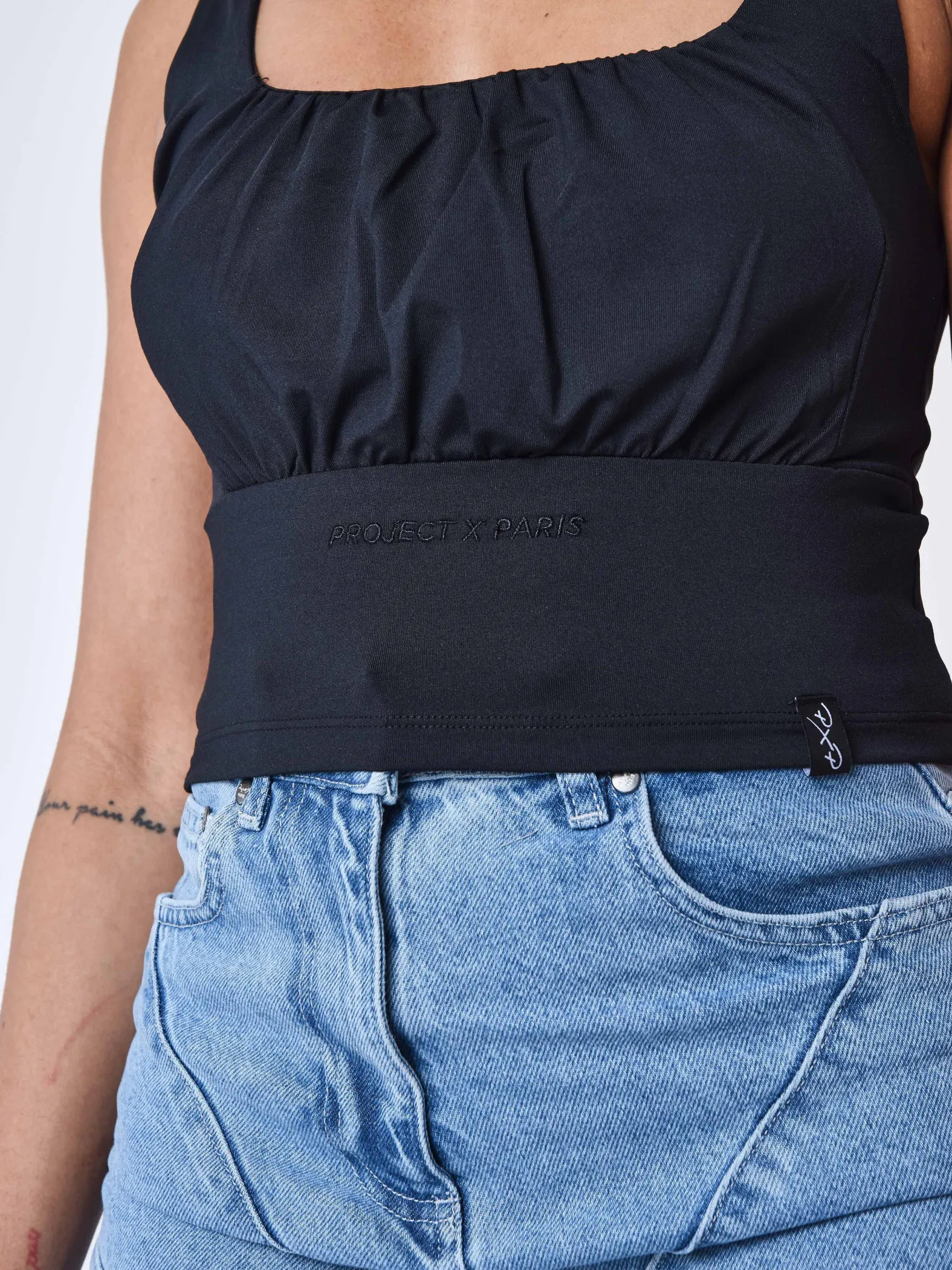 Camiseta de tirantes de lycra