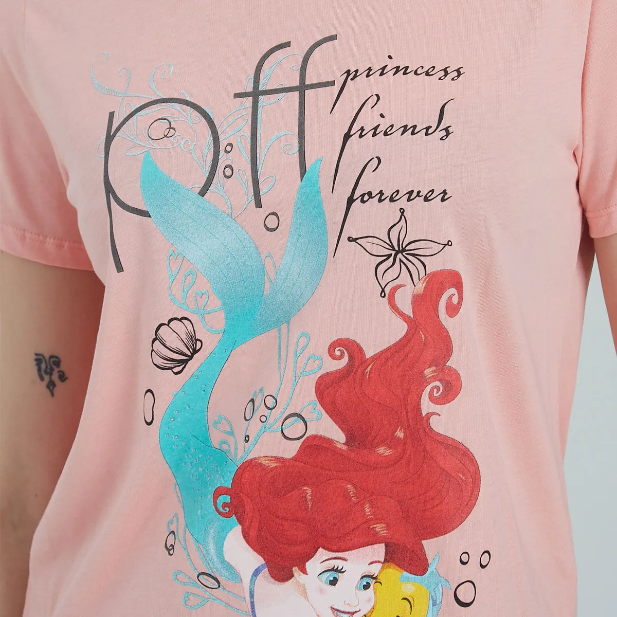 Camiseta Estampada Para Mujer