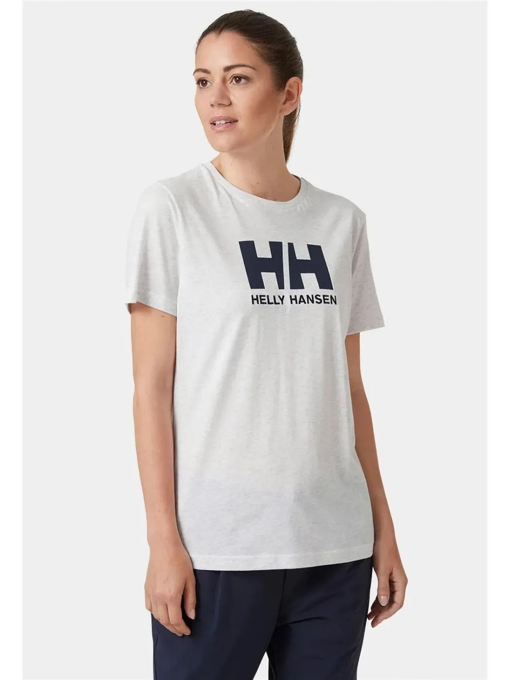 CAMISETA HELLY HANSEN MUJER W HH LOGO GRIS