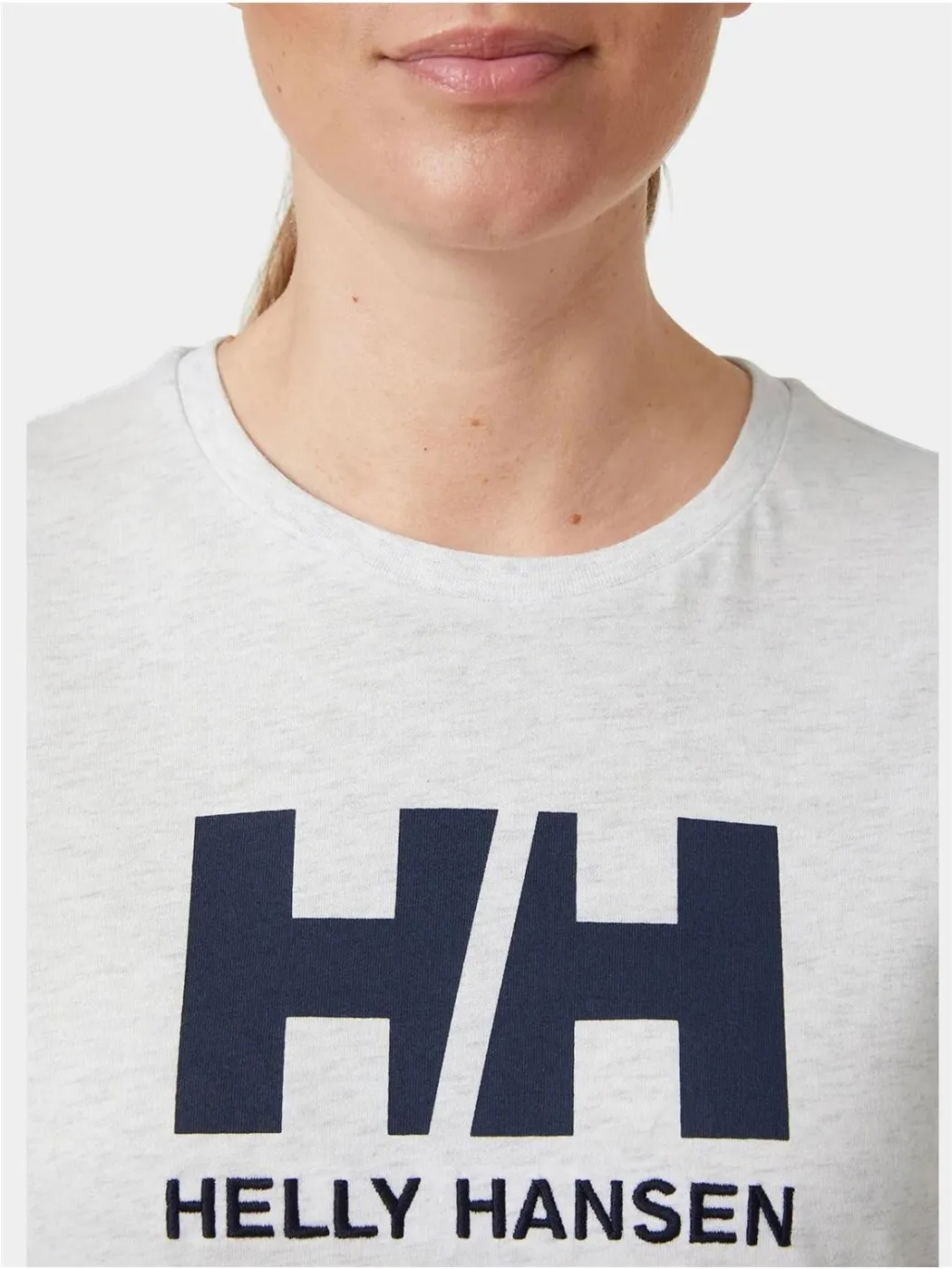 CAMISETA HELLY HANSEN MUJER W HH LOGO GRIS
