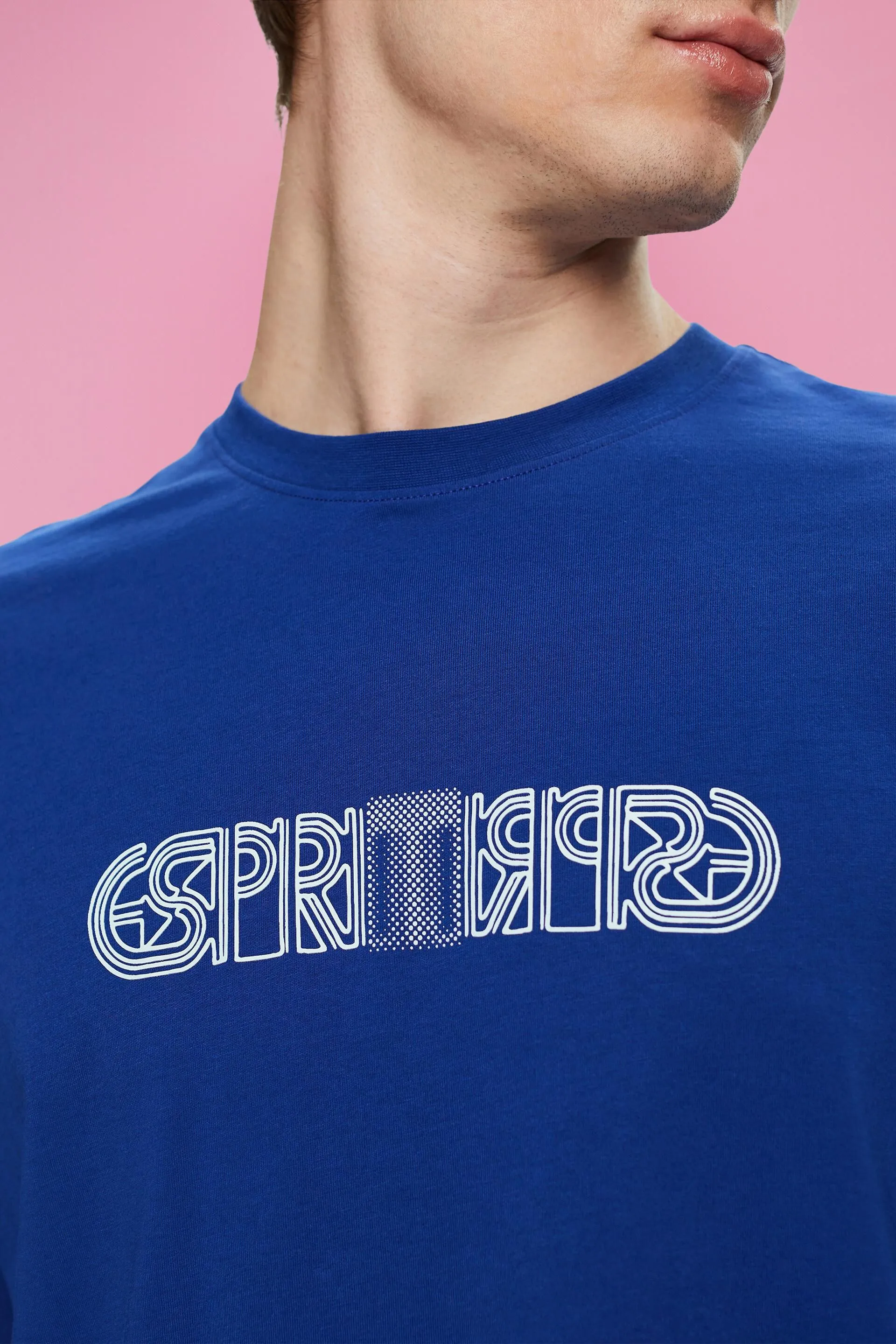 Camiseta holgada con estampado del logotipo