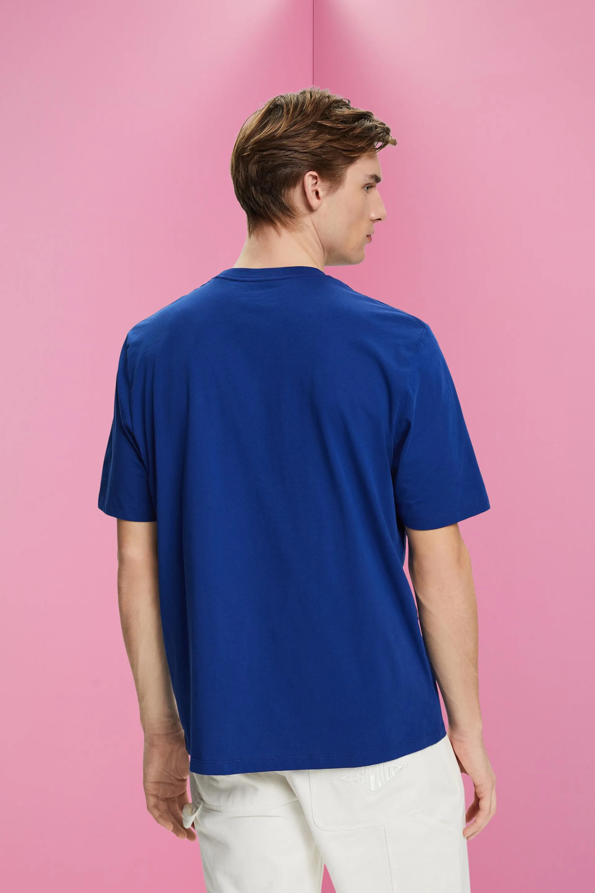 Camiseta holgada con estampado del logotipo