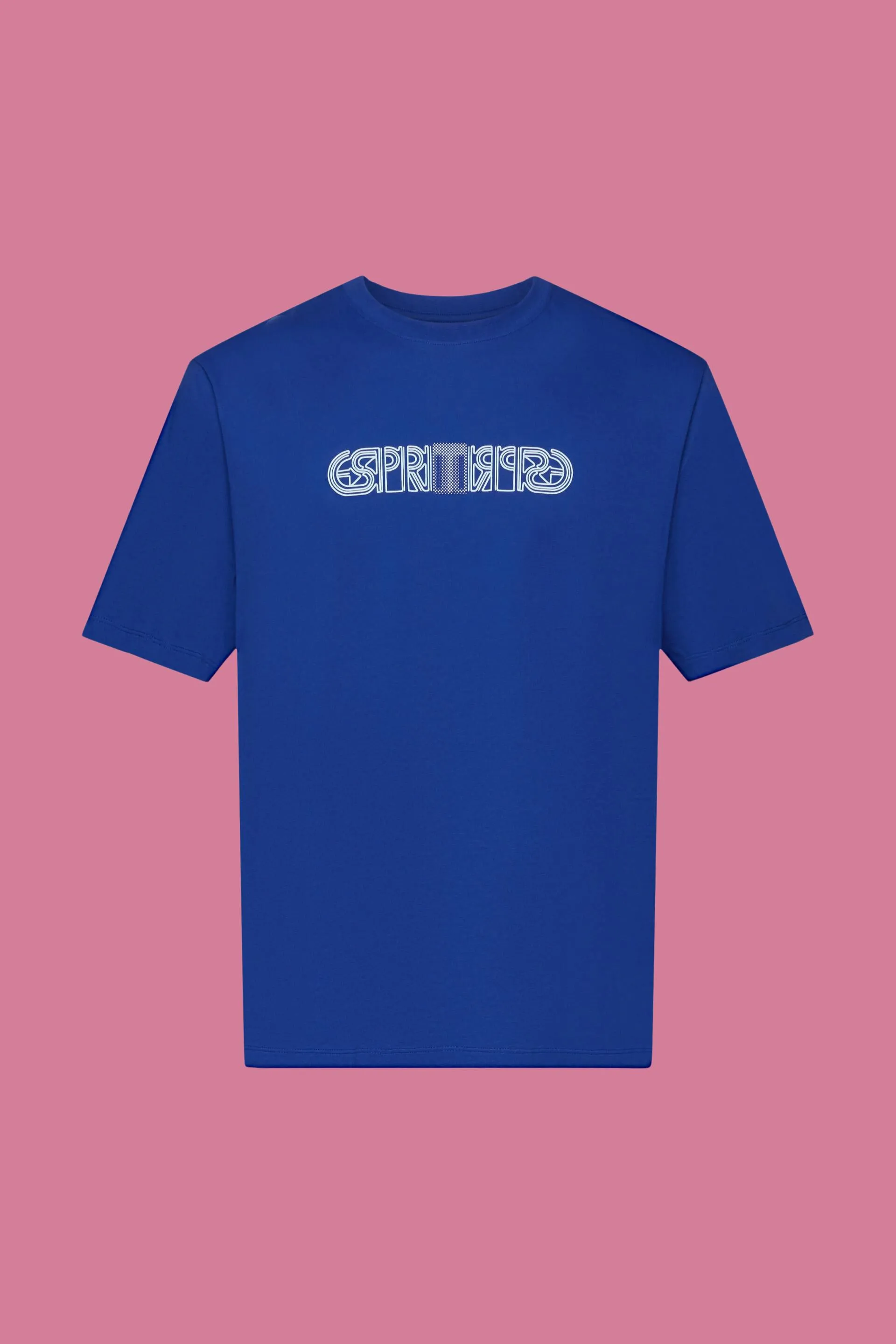 Camiseta holgada con estampado del logotipo