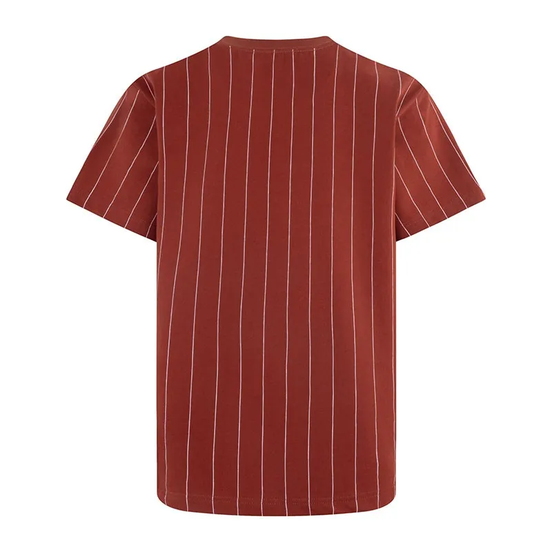 CAMISETA JORDAN MVP PINSTRIP TEE ROJA