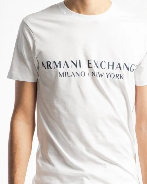 camiseta slim fit Armani Exchange 8NZT72 Z8H4Z Blanco