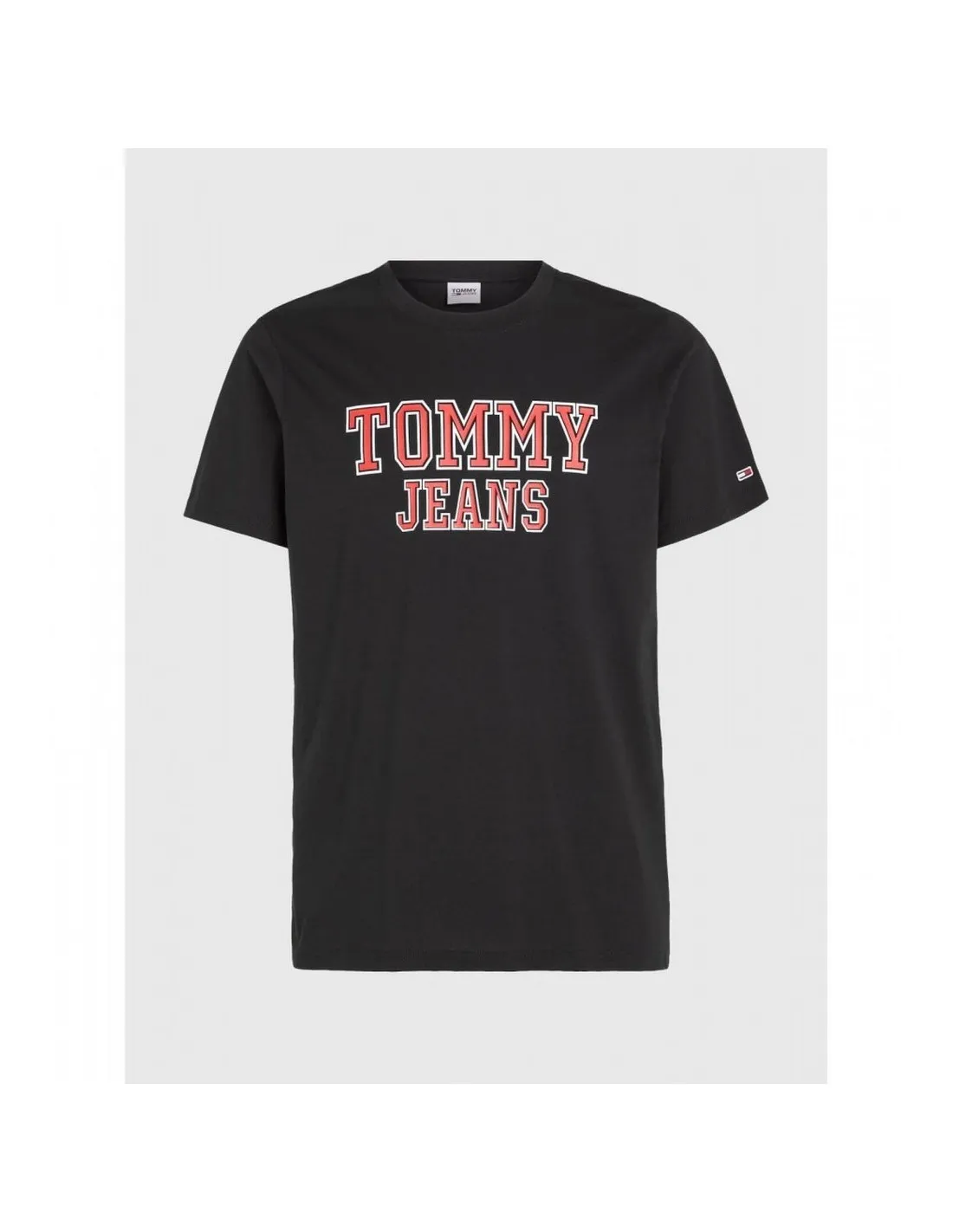 Camiseta Tommy Hilfiger Hombre Negra | eCOOL