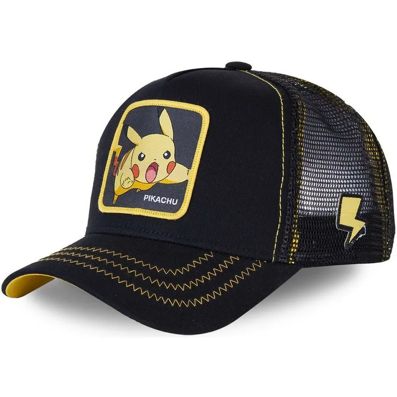 Capslab Gorra trucker Capslab Pikachu Pik7 negro