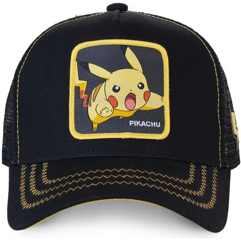 Capslab Gorra trucker Capslab Pikachu Pik7 negro