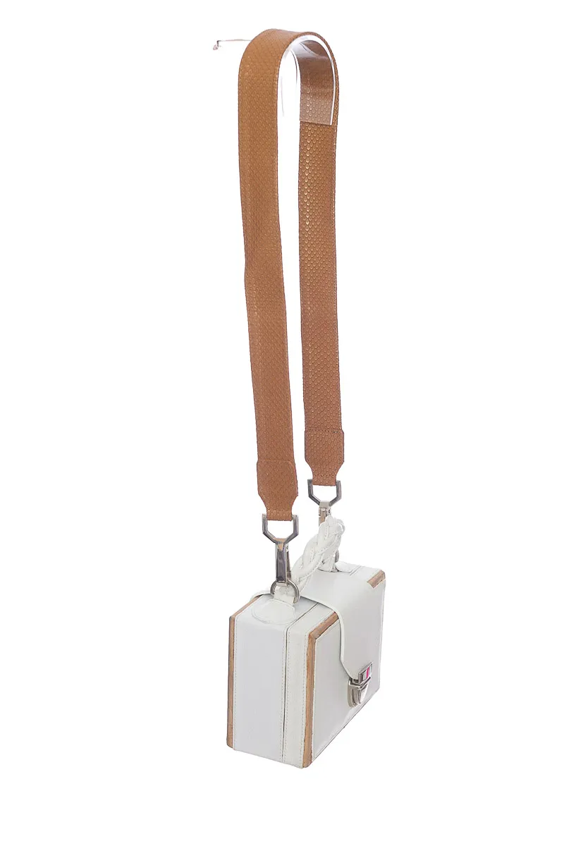 CARTERA / BOLSO / MONEDERO COLOR BLANCO  PATRICIA DíAZ
